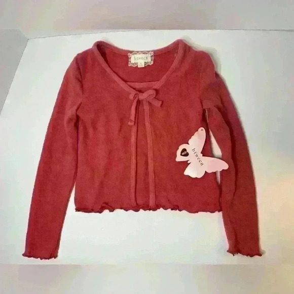 btween Other - NWT Btween Girl’s Red Long Sleeves Sweater Size 6